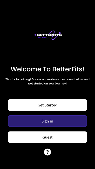 Betterfits Screenshot