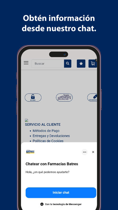 Farmacias Batres App Screenshot