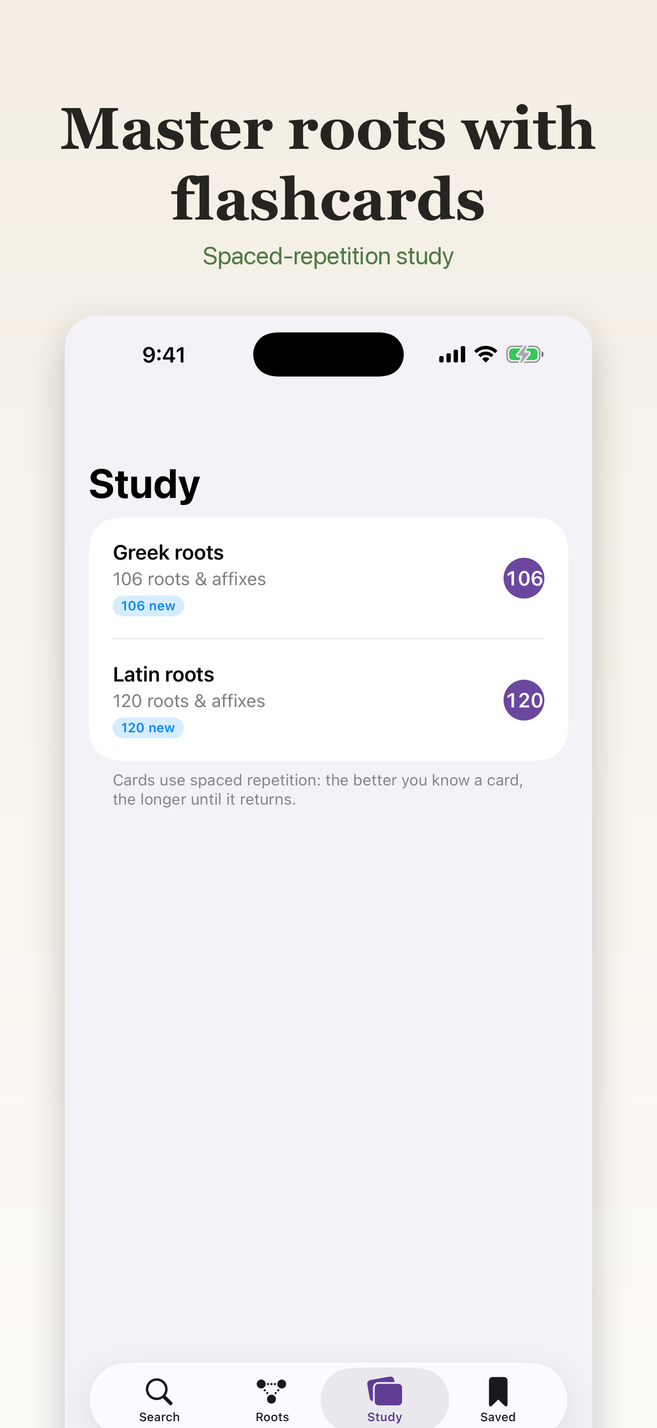 Word Radicals: Latin & Greek screenshot 5