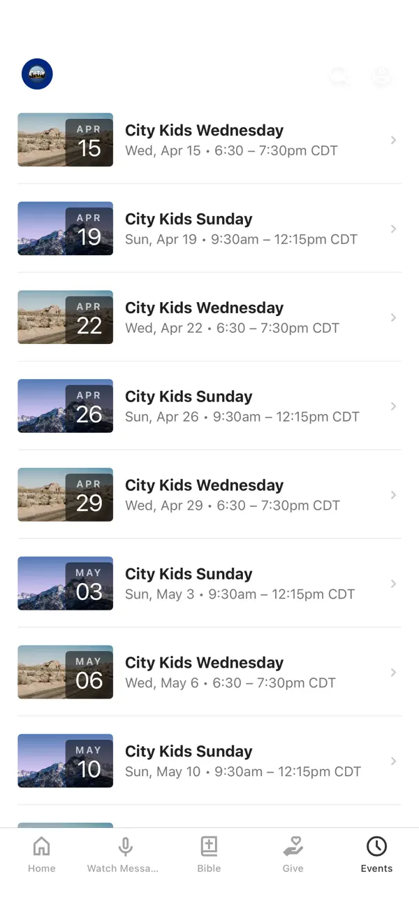 Screenshot #3 pour City Church