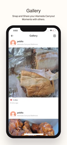Alameda Carryout screenshot