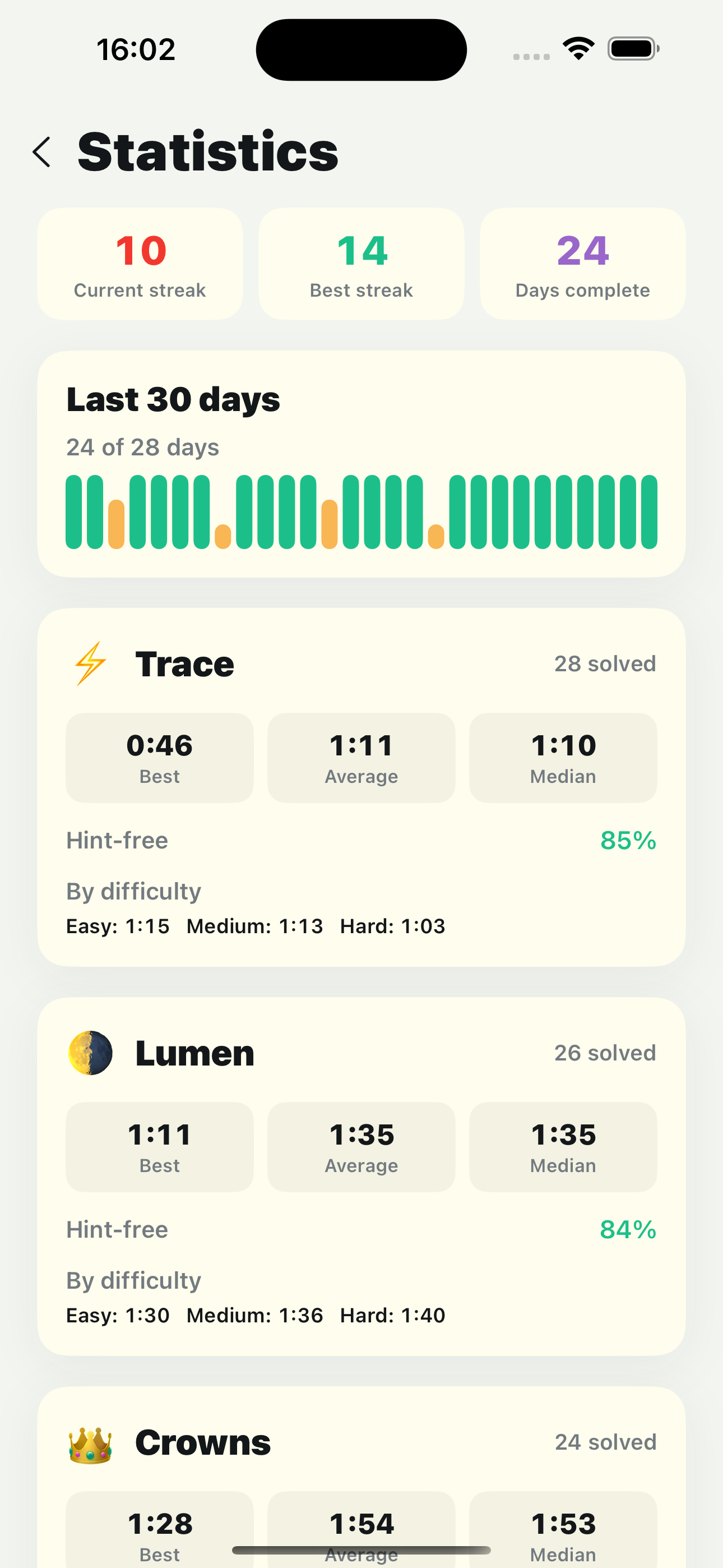 Trio: Daily Logic Puzzles screenshot 6