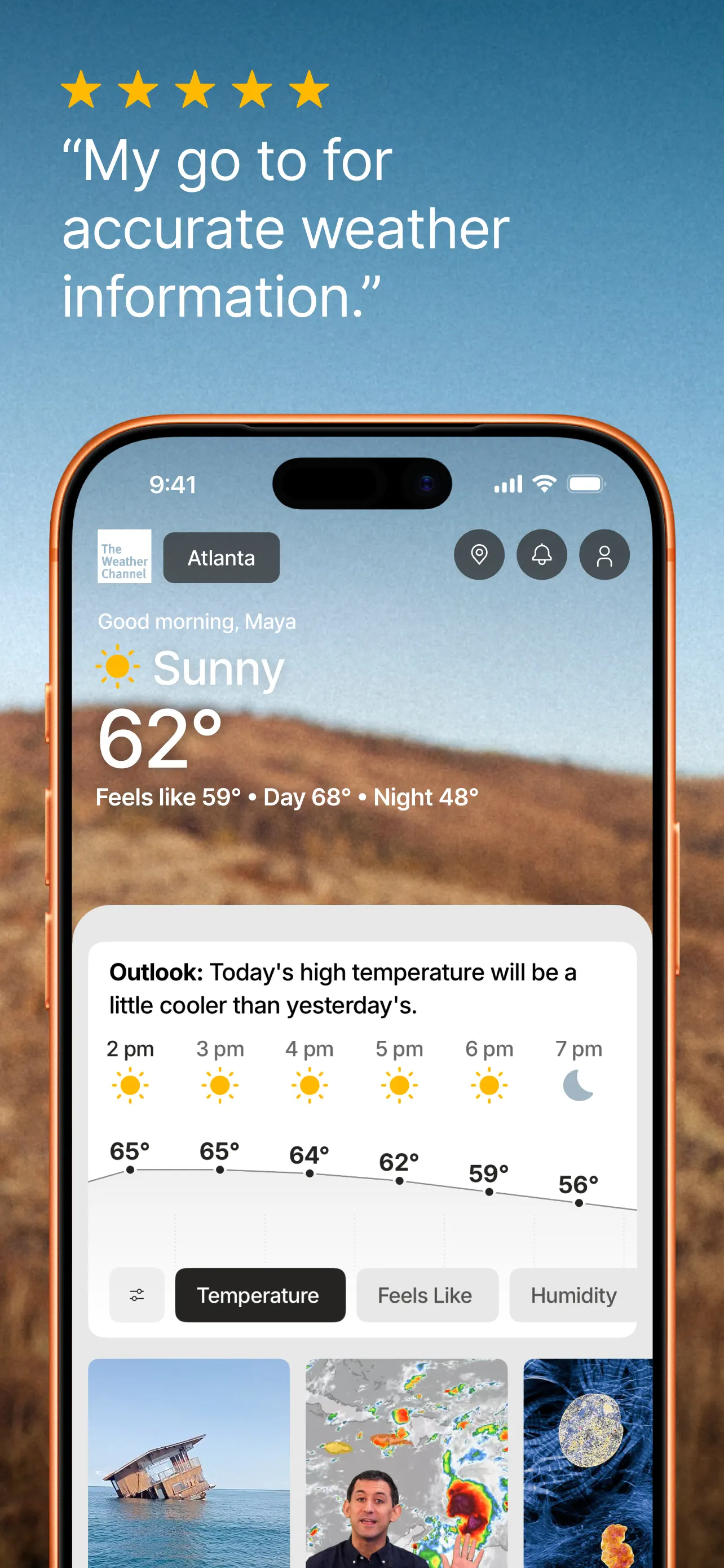 The Weather Channel - Radar screenshot 2