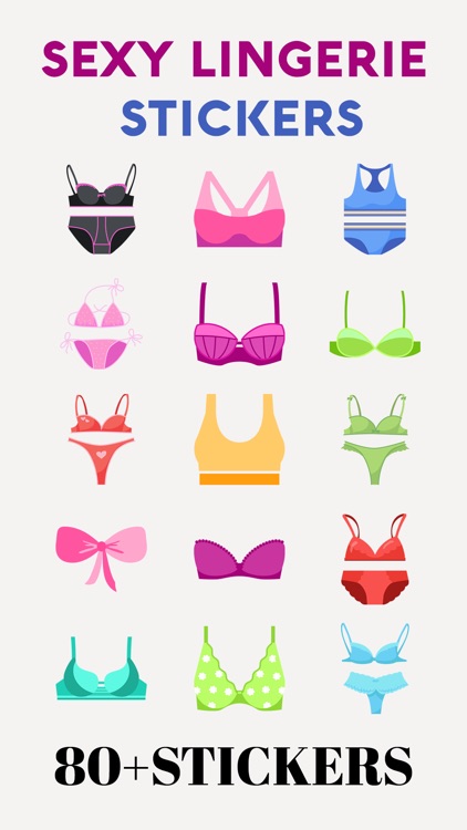 Sexy Lingerie Stickers