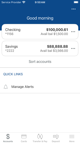 Sunwest Bank Mobile Banking iPhone screenshot 2 - Finance app