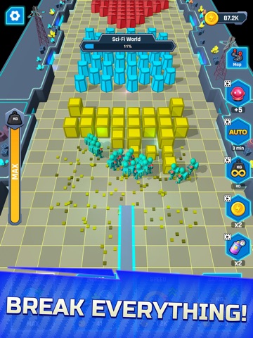Gold Craft Tycoon iPad screenshot