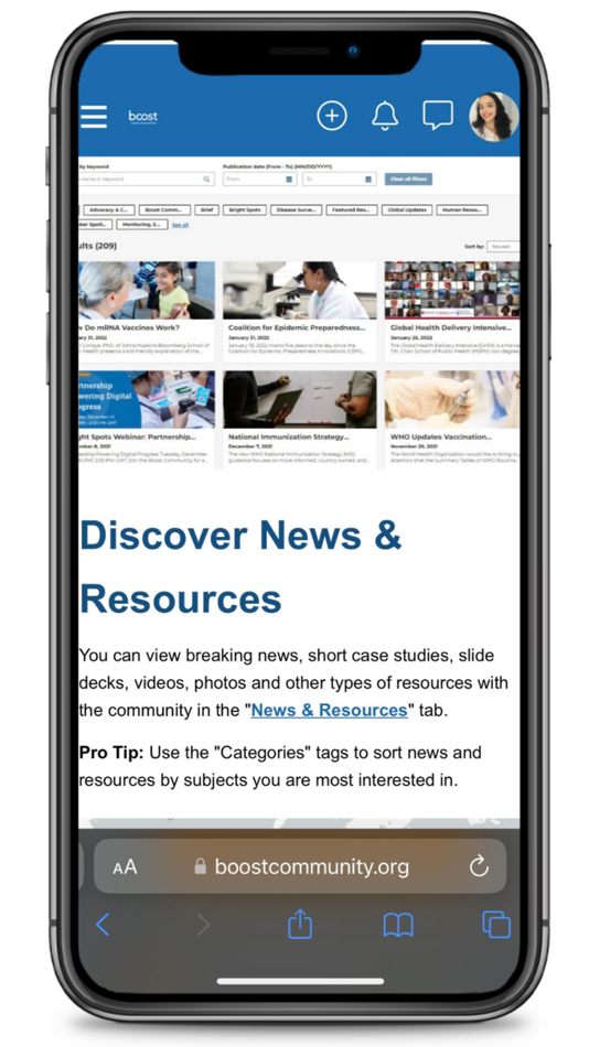 #2. Boost Community (iOS) 由: The Albert B. Sabin Vaccine Institute, Inc.