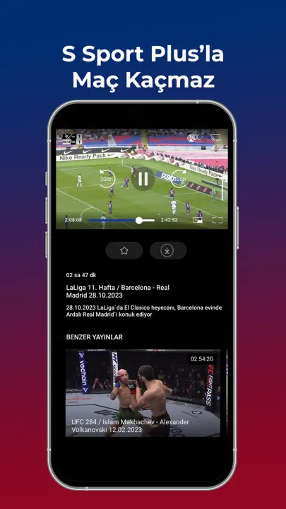 S Sport Plus iPhone Ekran Görüntüsü 6