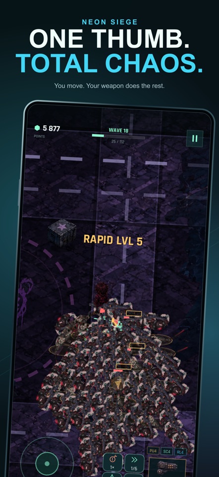 Neon Lastline: Survivor screenshot 5