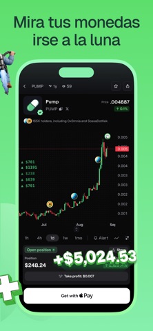 pump.fun - speculate on trends iPhone screenshot 6