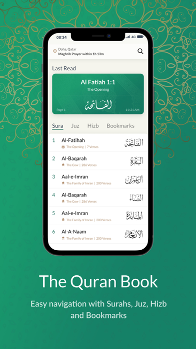 Qurani App Screenshot