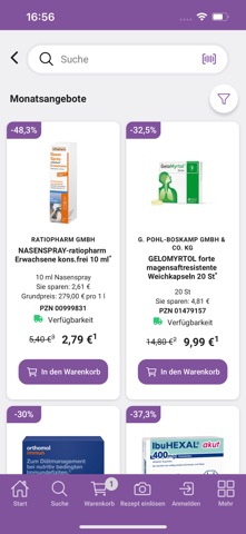 LilaBaer.de screenshot