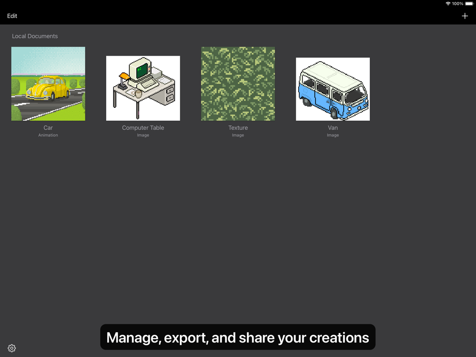 #6. Pixen - pixel art editor (iOS) Podle: Furnace Creek Software LLC