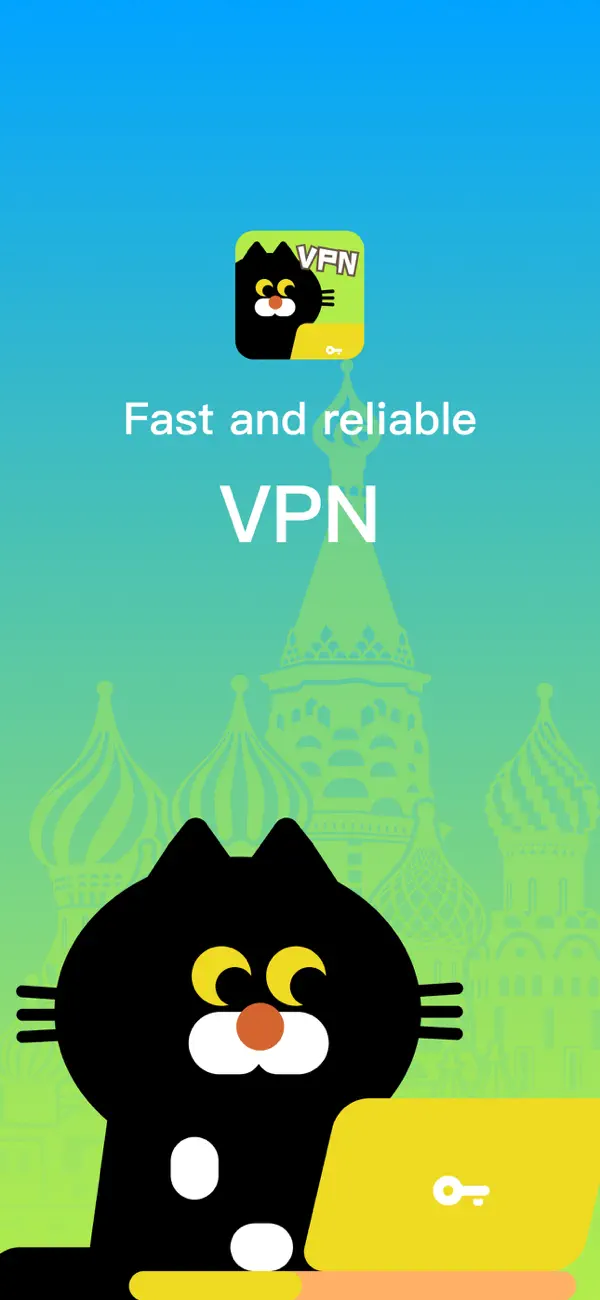 #1. VPN – Black Cat Free VPN ™ (iOS) 由: SIMPLE INNOV PTE. LTD.
