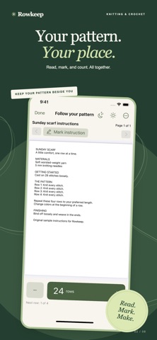 Rowkeep: Knit & Crochet Screenshot 2 of 8