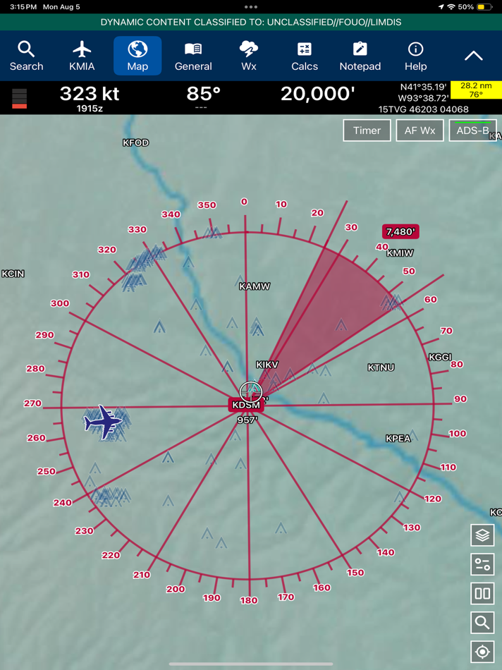 #9. Aero App (iOS) 由: National Geospatial-Intelligence Agency
