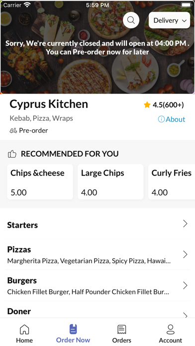 Cyprus Kitchen Screenshot