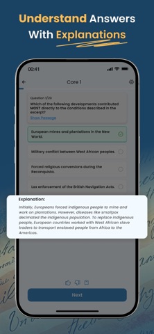AP US History Exam Prep 2026 iPhone screenshot