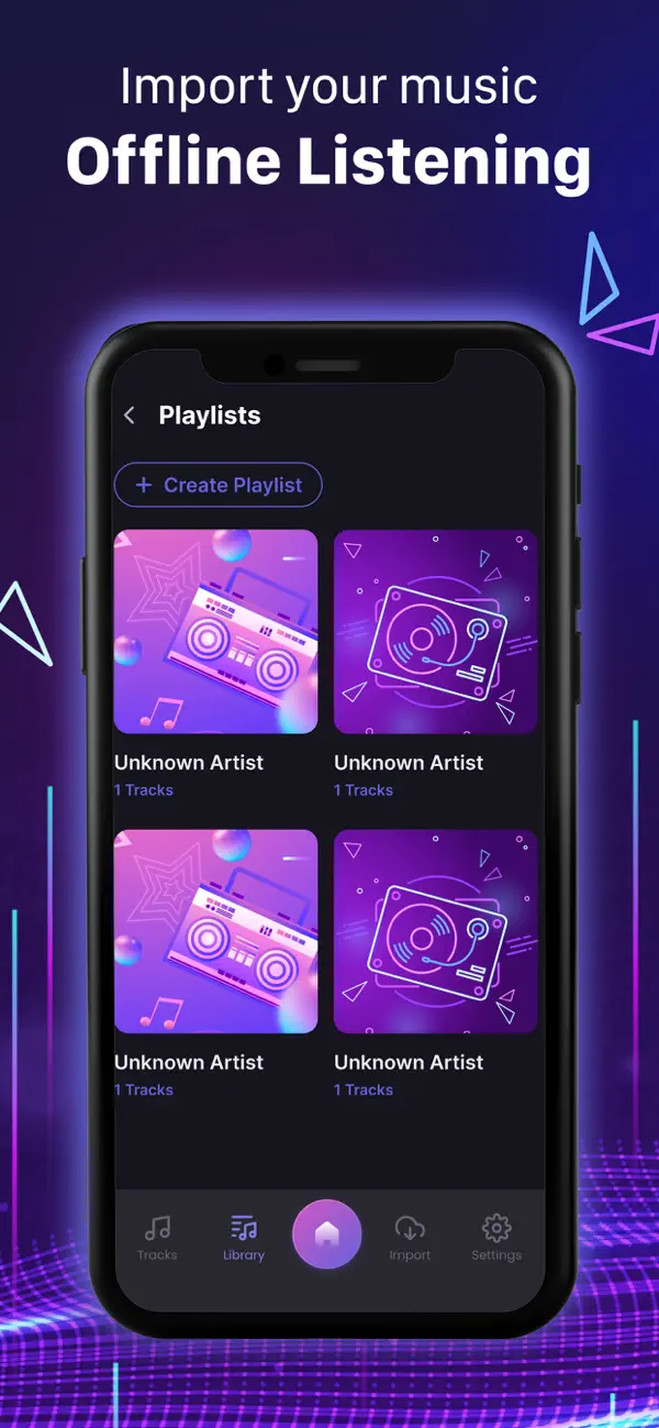 Screenshot #2 pour Music Player Offline