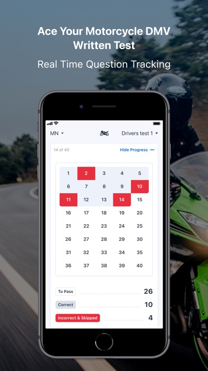Motorcycle DMV Written Test screenshot-4