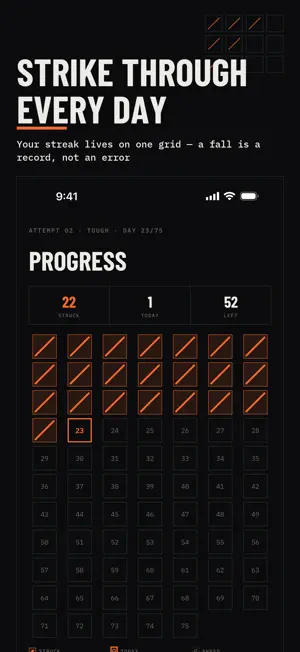 Mission75: 75 Days Challenge screenshot 2