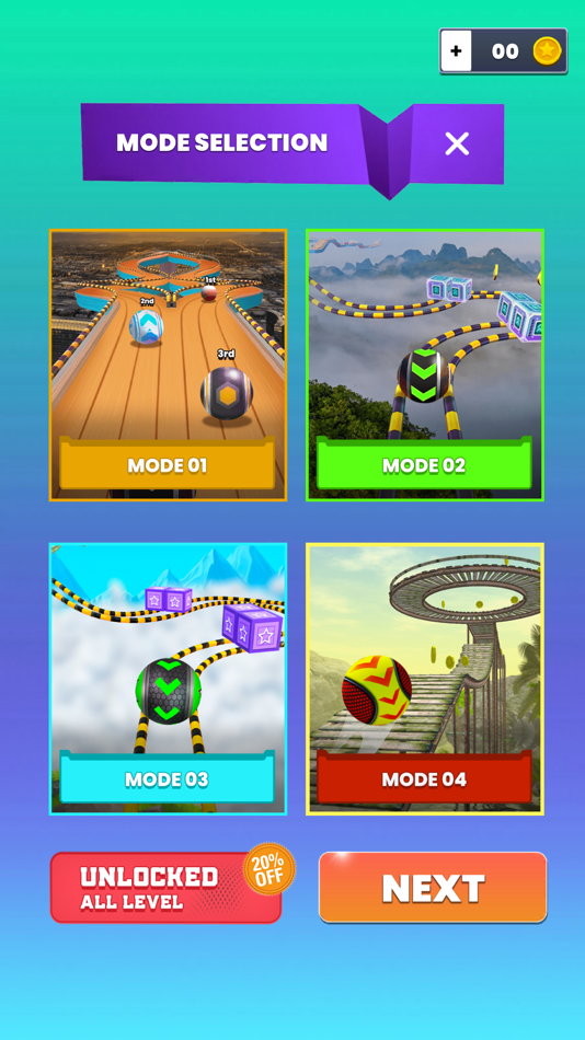 #5. Rolling Sky: Balls Racing Game (iOS) 由: XTERIO STUDIO