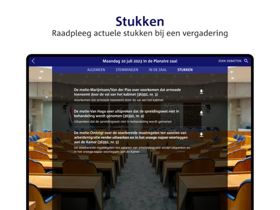 Debat Direct iPad app afbeelding 8