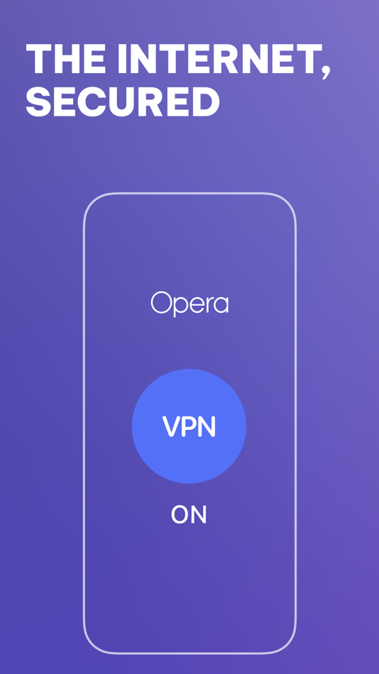 #3. Opera: AI browser with VPN (iOS) โดย: Opera Norway AS