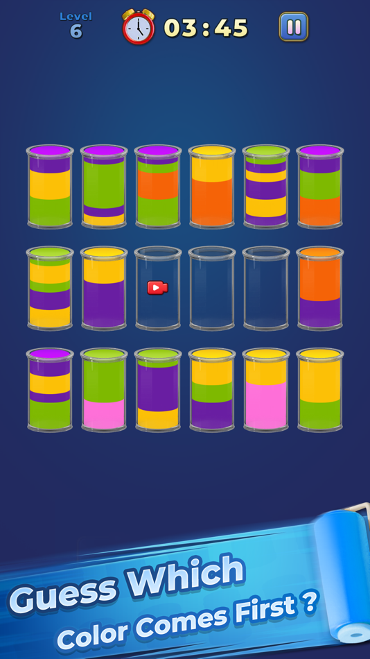 #1. One Color Start: Sorting Game (iOS) By: EasyPlay Games