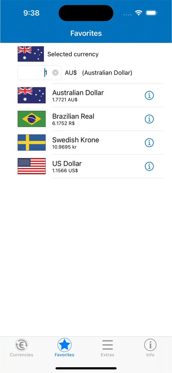 Screenshot #2 pour Acana Currency Converter