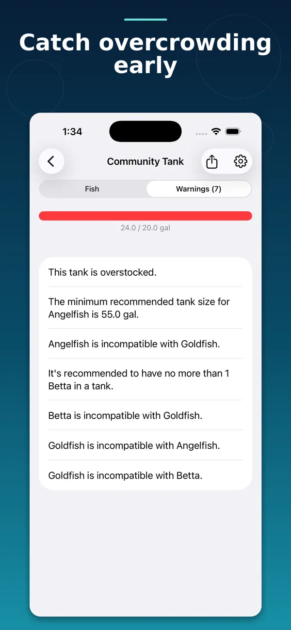 Screenshot #3 pour Aquarium Guide: Tank Planner