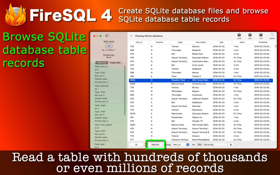 #3. FireSQL 4 (macOS) By: Tomoyuki Okawa
