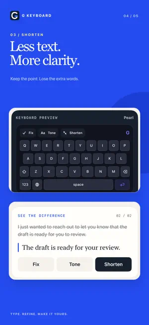 G Keyboard: Rewrite Text screenshot 4