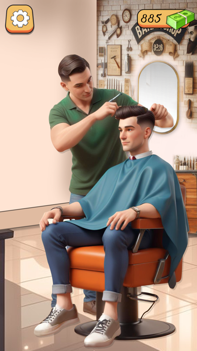 Barber Shop Games Hair Tattoo Screenshot