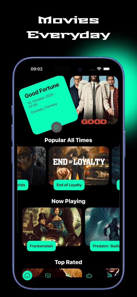 Live Player - Movie Sort - Entertainment App | MWM