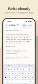 Markdown Editor: Linen screenshot