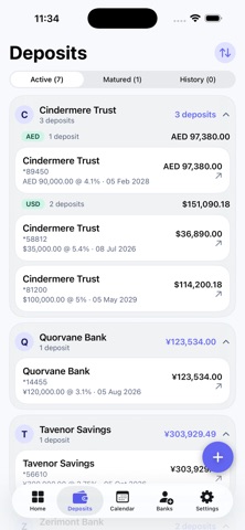 Fixed Deposit Tracker Screenshot 4 of 9