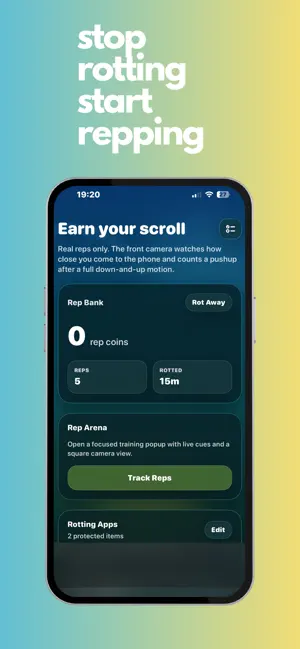 Push Unrot - Screentime Block screenshot 1