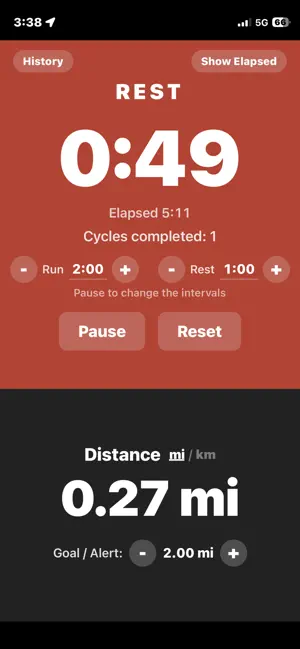 TimeAndDistance screenshot 1