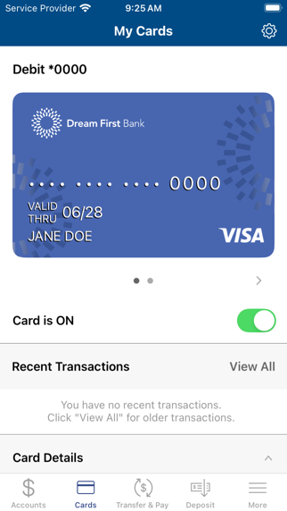 Dream First Bank Mobile Screenshot