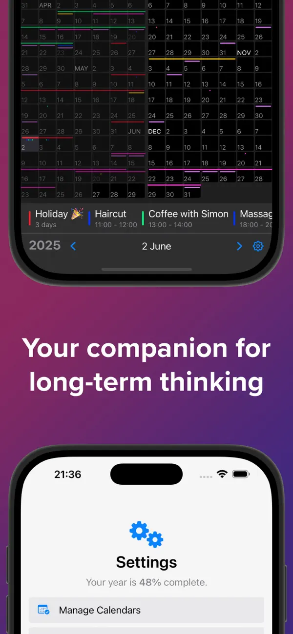 Timescape: Year Planner Screenshot 4