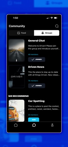 Driven screenshot