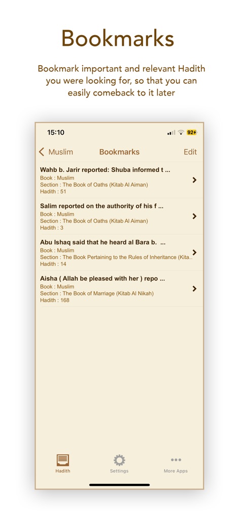 Al Muslim (Sahih Muslim) - Reference App | MWM