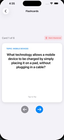 Tech Master Prep iPhone screenshot