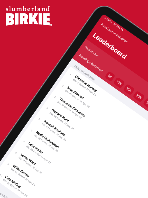 American Birkebeiner iPad screenshot 1 - Sports app
