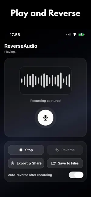 Reverse Audio: Trend screenshot 1