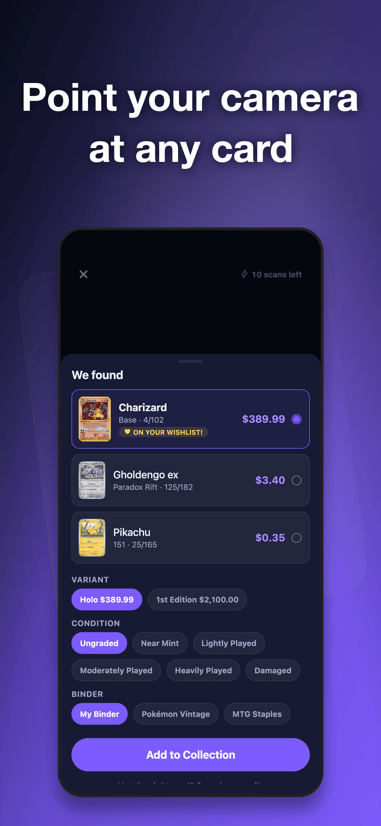 Card Scanner: TCG Value Log screenshot 2