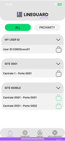 LiNEGUARD ACCESS screenshot