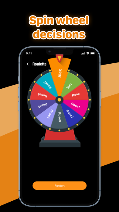Spin The Wheel - Finger Picker Screenshot