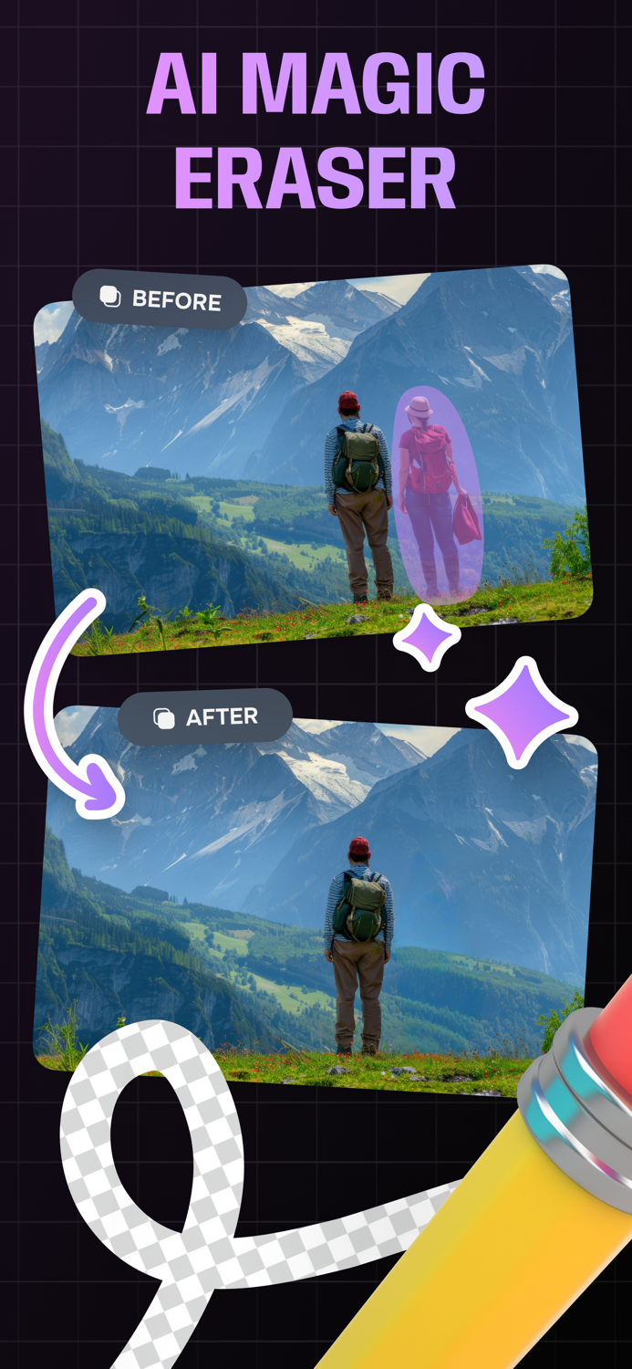 Remove Objects. Edit Photo